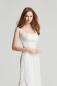 Preview: Elegantes (Umstands-)Brautkleid in A-Linie aus Spitze leichte Herzausschnitt Ivory