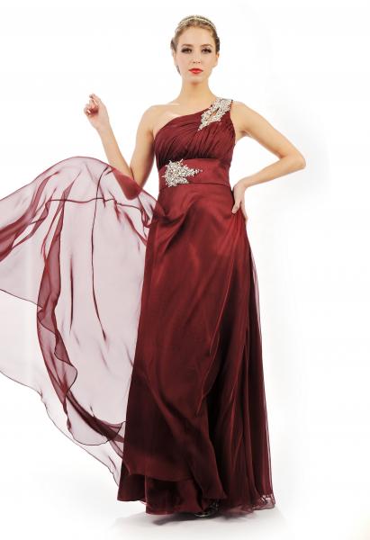 Abendkleid WD14137 grün / rosa / blau / bordeaux / rot